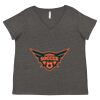 Women's Curvy Collection Fine Jersey V-Neck Tee Thumbnail