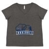 Women's Curvy Collection Fine Jersey V-Neck Tee Thumbnail