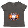 Women's Curvy Collection Fine Jersey V-Neck Tee Thumbnail