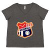 Women's Curvy Collection Fine Jersey V-Neck Tee Thumbnail