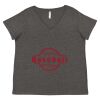 Women's Curvy Collection Fine Jersey V-Neck Tee Thumbnail