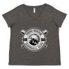 Women's Curvy Collection Fine Jersey V-Neck Tee Thumbnail