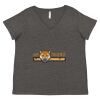 Women's Curvy Collection Fine Jersey V-Neck Tee Thumbnail
