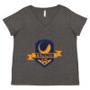 Women's Curvy Collection Fine Jersey V-Neck Tee Thumbnail