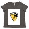Women's Curvy Collection Fine Jersey V-Neck Tee Thumbnail