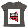 Women's Curvy Collection Fine Jersey V-Neck Tee Thumbnail