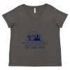 Women's Curvy Collection Fine Jersey V-Neck Tee Thumbnail