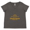 Women's Curvy Collection Fine Jersey V-Neck Tee Thumbnail