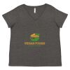 Women's Curvy Collection Fine Jersey V-Neck Tee Thumbnail