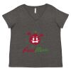Women's Curvy Collection Fine Jersey V-Neck Tee Thumbnail