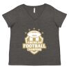Women's Curvy Collection Fine Jersey V-Neck Tee Thumbnail