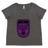 Women's Curvy Collection Fine Jersey V-Neck Tee Thumbnail