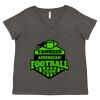 Women's Curvy Collection Fine Jersey V-Neck Tee Thumbnail