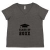 Women's Curvy Collection Fine Jersey V-Neck Tee Thumbnail