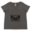 Women's Curvy Collection Fine Jersey V-Neck Tee Thumbnail
