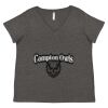 Women's Curvy Collection Fine Jersey V-Neck Tee Thumbnail