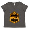Women's Curvy Collection Fine Jersey V-Neck Tee Thumbnail