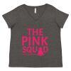 Women's Curvy Collection Fine Jersey V-Neck Tee Thumbnail