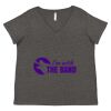 Women's Curvy Collection Fine Jersey V-Neck Tee Thumbnail