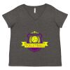 Women's Curvy Collection Fine Jersey V-Neck Tee Thumbnail