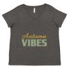Women's Curvy Collection Fine Jersey V-Neck Tee Thumbnail