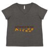 Women's Curvy Collection Fine Jersey V-Neck Tee Thumbnail