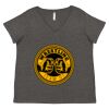 Women's Curvy Collection Fine Jersey V-Neck Tee Thumbnail