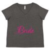Women's Curvy Collection Fine Jersey V-Neck Tee Thumbnail