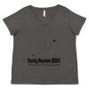 Women's Curvy Collection Fine Jersey V-Neck Tee Thumbnail