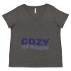 Women's Curvy Collection Fine Jersey V-Neck Tee Thumbnail