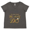 Women's Curvy Collection Fine Jersey V-Neck Tee Thumbnail