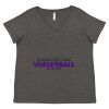 Women's Curvy Collection Fine Jersey V-Neck Tee Thumbnail
