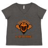 Women's Curvy Collection Fine Jersey V-Neck Tee Thumbnail