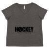 Women's Curvy Collection Fine Jersey V-Neck Tee Thumbnail