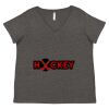 Women's Curvy Collection Fine Jersey V-Neck Tee Thumbnail