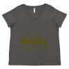 Women's Curvy Collection Fine Jersey V-Neck Tee Thumbnail