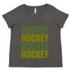 Women's Curvy Collection Fine Jersey V-Neck Tee Thumbnail