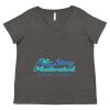 Women's Curvy Collection Fine Jersey V-Neck Tee Thumbnail