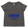 Women's Curvy Collection Fine Jersey V-Neck Tee Thumbnail