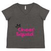 Women's Curvy Collection Fine Jersey V-Neck Tee Thumbnail