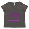Women's Curvy Collection Fine Jersey V-Neck Tee Thumbnail