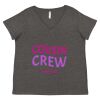 Women's Curvy Collection Fine Jersey V-Neck Tee Thumbnail
