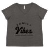 Women's Curvy Collection Fine Jersey V-Neck Tee Thumbnail