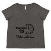 Women's Curvy Collection Fine Jersey V-Neck Tee Thumbnail