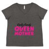 Women's Curvy Collection Fine Jersey V-Neck Tee Thumbnail