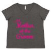 Women's Curvy Collection Fine Jersey V-Neck Tee Thumbnail