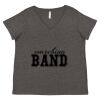Women's Curvy Collection Fine Jersey V-Neck Tee Thumbnail