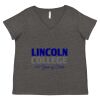 Women's Curvy Collection Fine Jersey V-Neck Tee Thumbnail