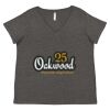 Women's Curvy Collection Fine Jersey V-Neck Tee Thumbnail