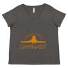 Women's Curvy Collection Fine Jersey V-Neck Tee Thumbnail